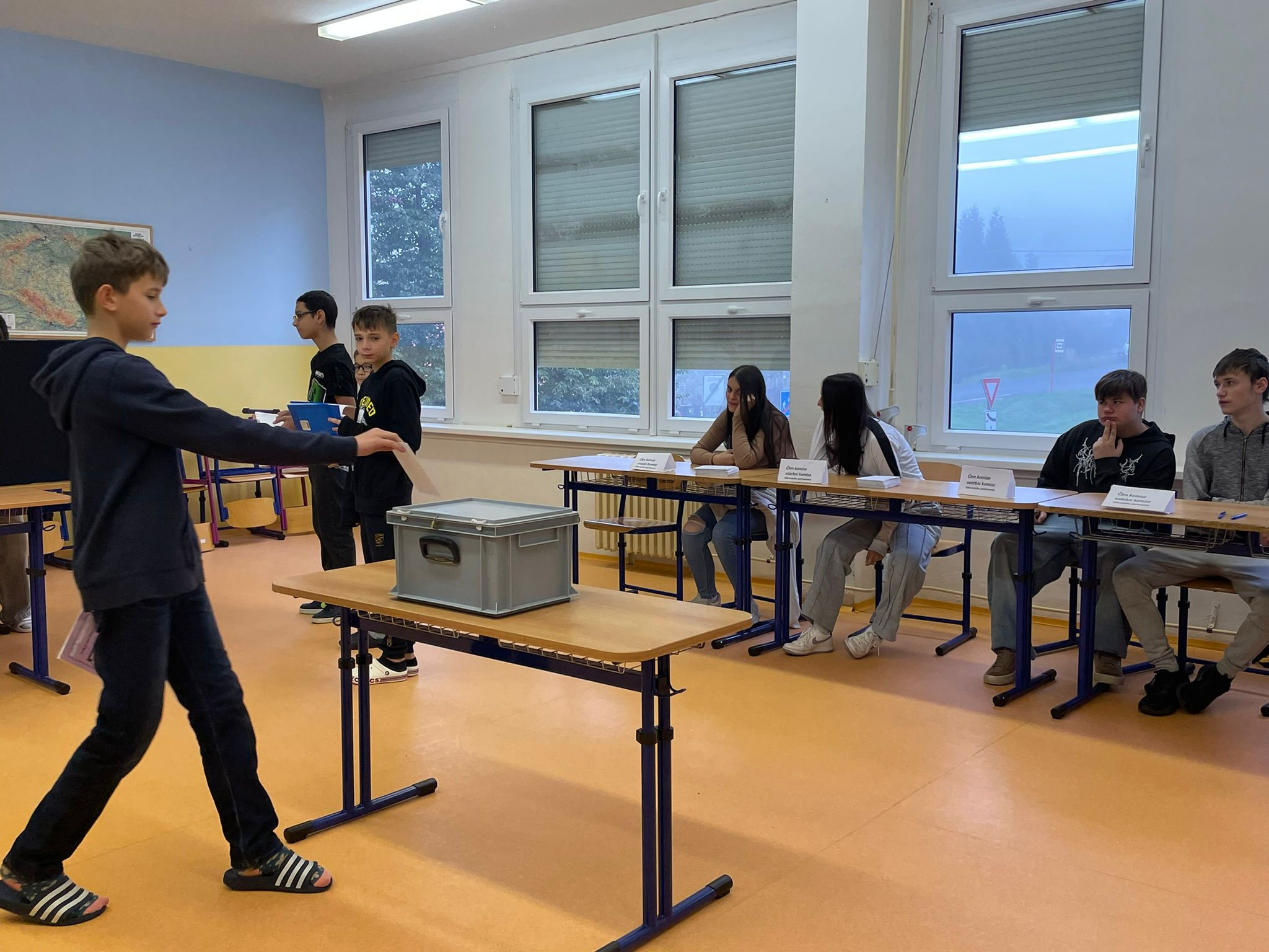 Volby do školního parlamentu